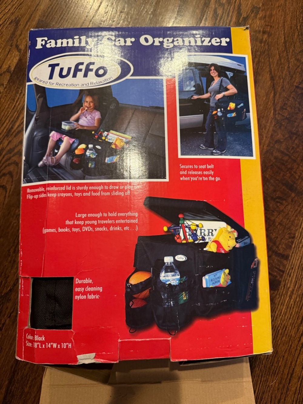 Tuffo Family Car Organizer - Black